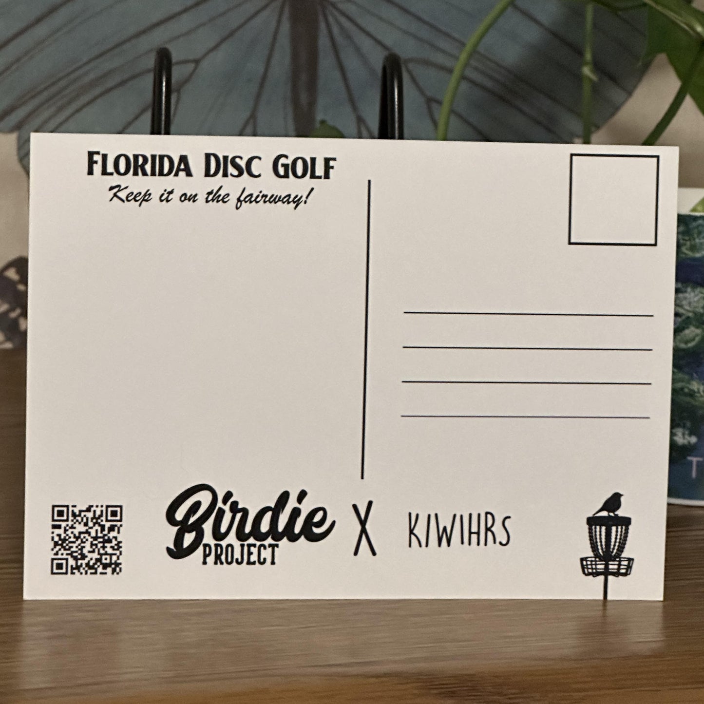 Birdie Project x Kiwihrs Chirp Postcard