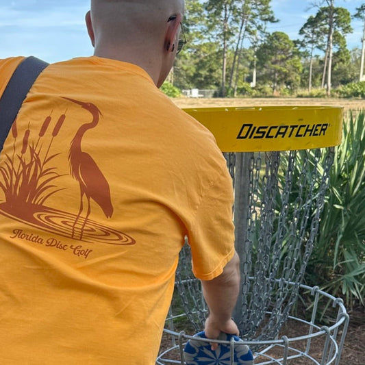 Florida Disc Golf Tee – Bright Orange | Comfort Colors®