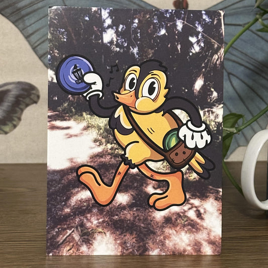 Birdie Project x Kiwihrs Chirp Postcard