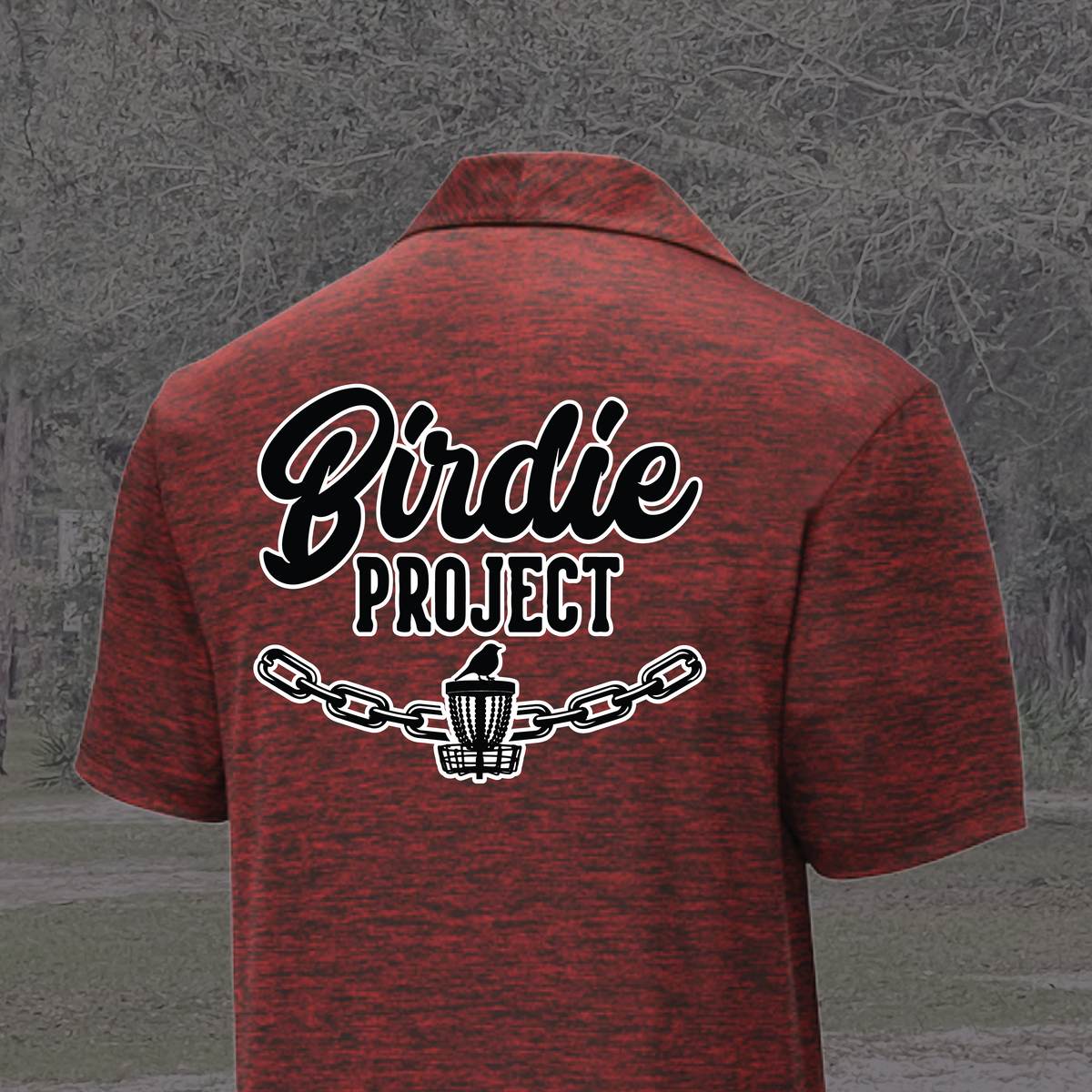 Chainbreaker Performance Polo — Red/Black