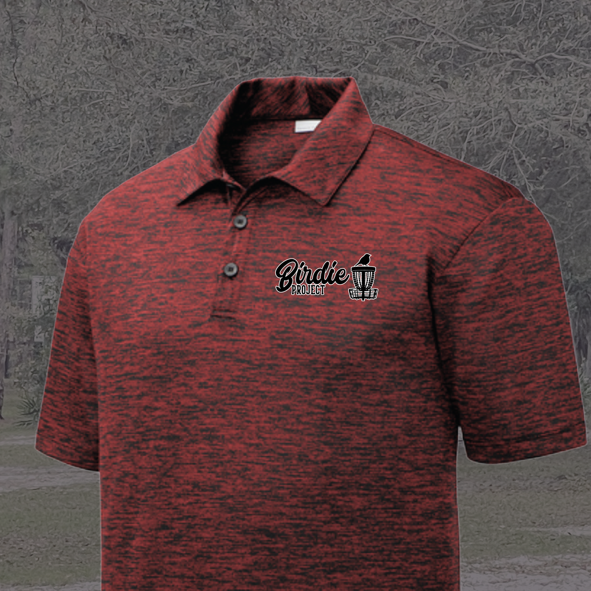 Chainbreaker Performance Polo — Red/Black