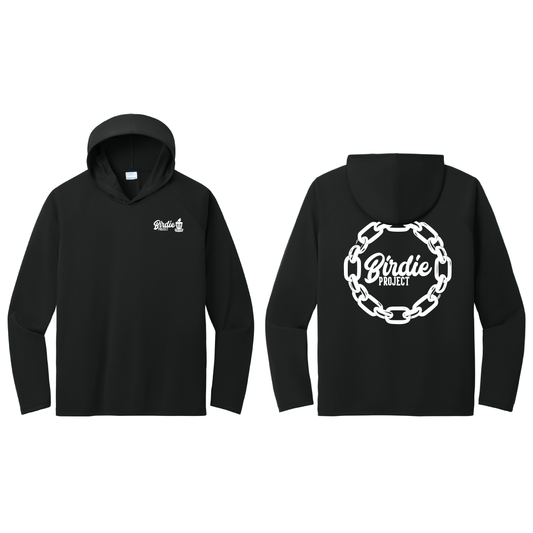 Birdie Project Chain Logo Hooded Long Sleeve
