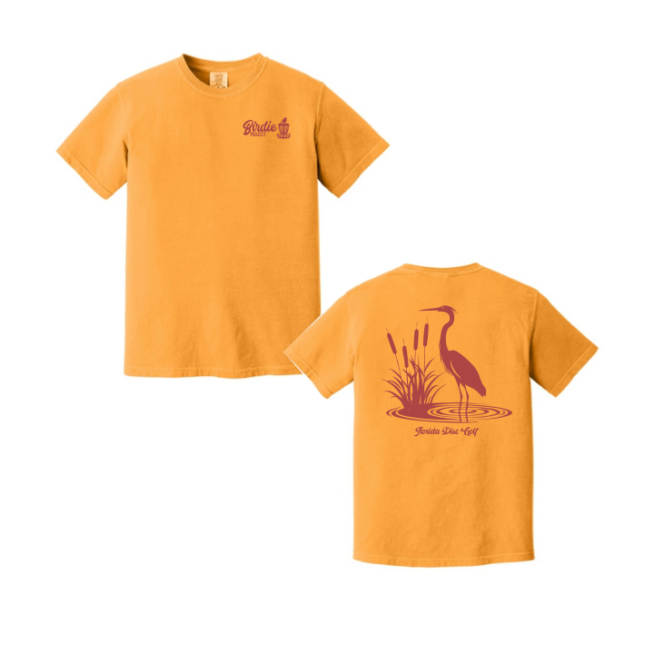 Florida Disc Golf Tee – Bright Orange | Comfort Colors®