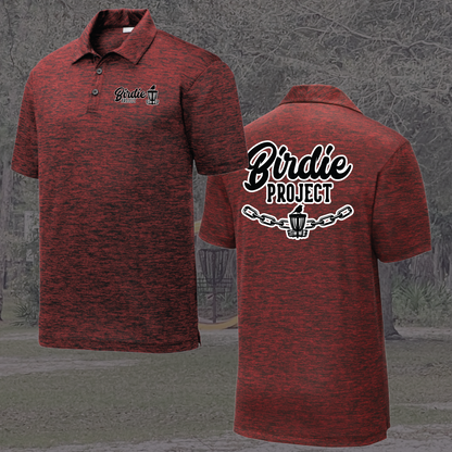 Chainbreaker Performance Polo — Red/Black