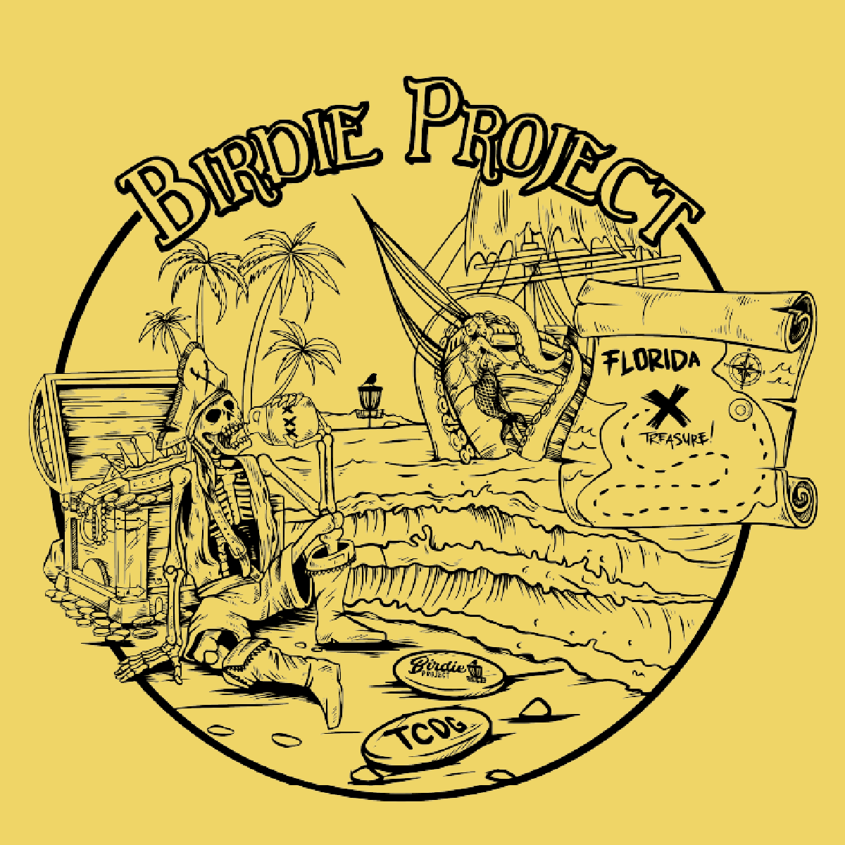 Birdie Project Mystery Color Disc Golf Shirt – Surprise Design & Style